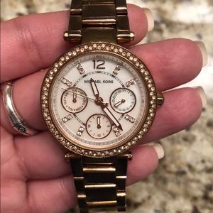 Michael Kors Rose Gold Watch
